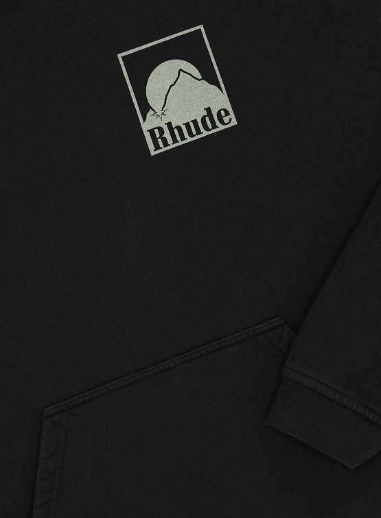 Худи RHUDE Moonlight Badge Vtg Black