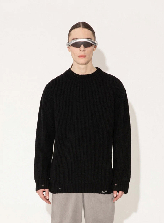 Свитер Han Kjøbenhavn Wool Knitted Crewneck Black