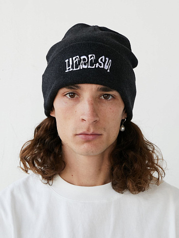 Шапка Heresy Stamp Beanie Black