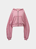 Женское зип-худи Ottolinger Multiline Hoodie Pink