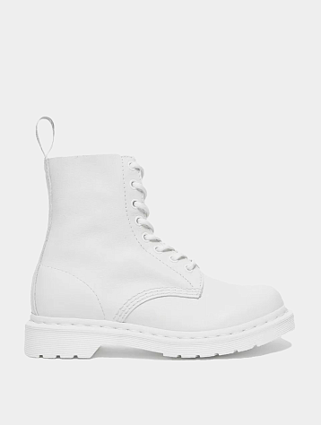 Женские ботинки Dr. Martens 1460 Pascal Mono Lace Up White