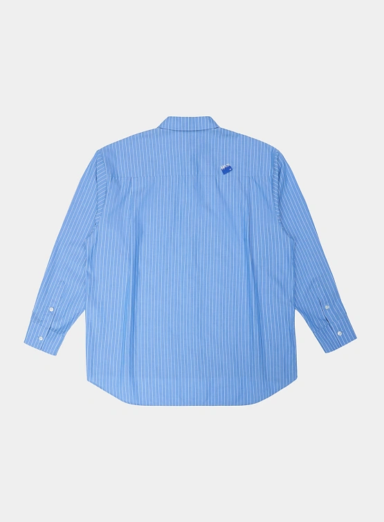 Рубашка ADERERROR Sig BL Tag Shirt 01 Stripe