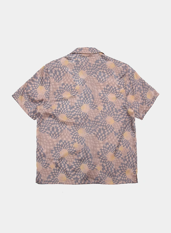 Рубашка ACMH SS Wave Warped Honeycomb Print