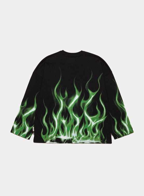Лонгслив PDF La Flame Longsleeve Black