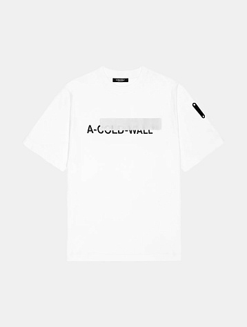 Футболка A-COLD-WALL* Strata Logo T-Shirt White