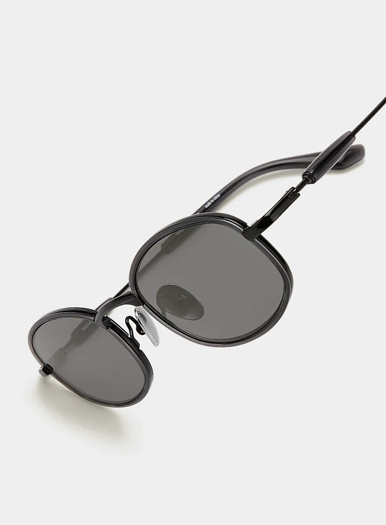 Очки Bonnie Clyde Bicycle Transparent Grey & Black Lens