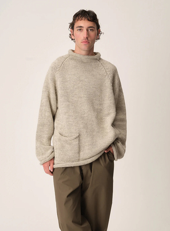 Свитер XENIA TELUNTS Fisherman Sweater Oatmeal