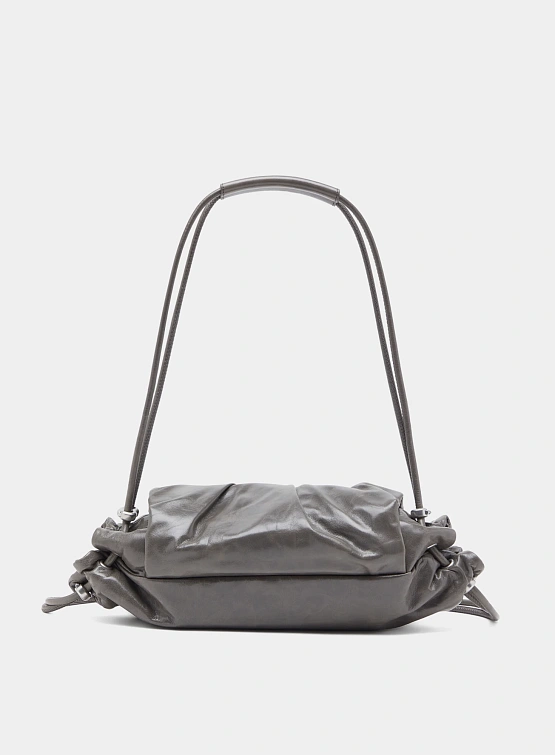 Сумка Diesel Scrunch-D Shoulder S Gunmetal