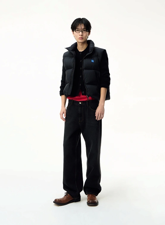 Жилет ADERERROR Sig BL Tag Puffer Vest 01 Black