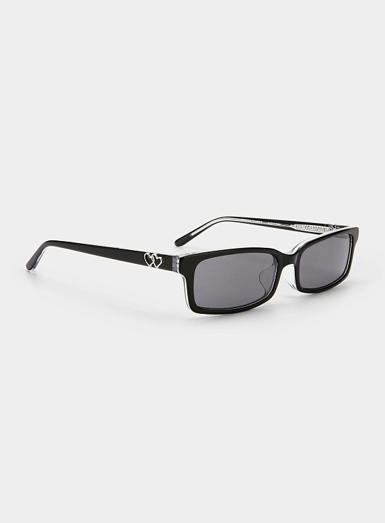 Очки Bonnie Clyde Boyfriend Black & Black Lens