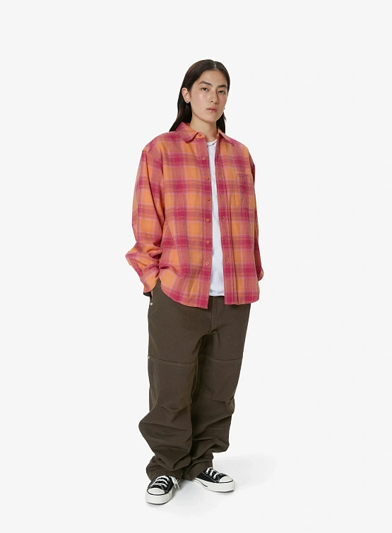 Брюки thisisneverthat Paneled Pant Brown