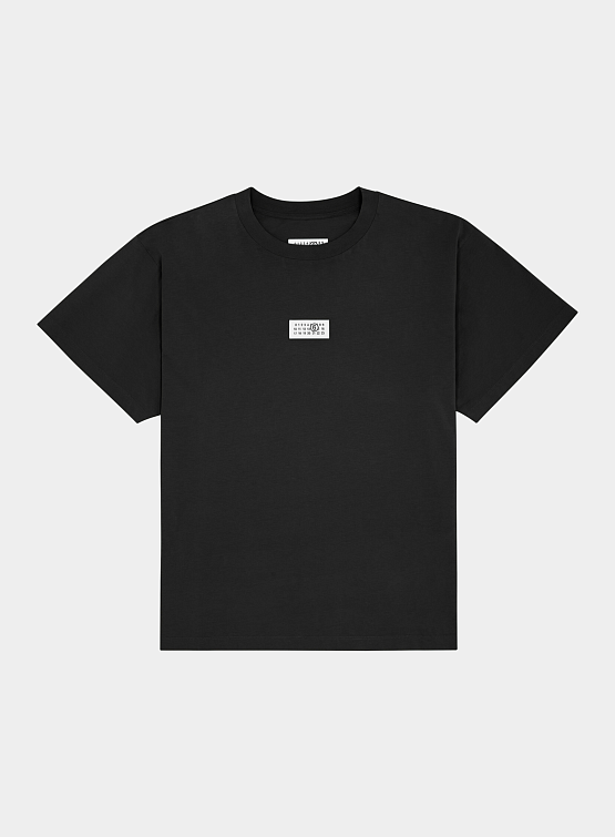 Футболка MM6 Maison Margiela Logo Black