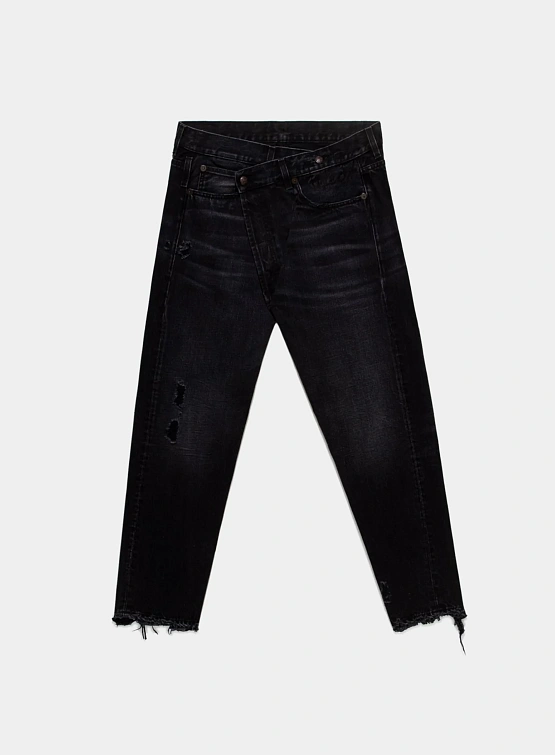 Женские Джинсы R13 Cross Over Jake Black