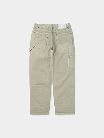 Брюки thisisneverthat Faded Carpenter Pant Beige