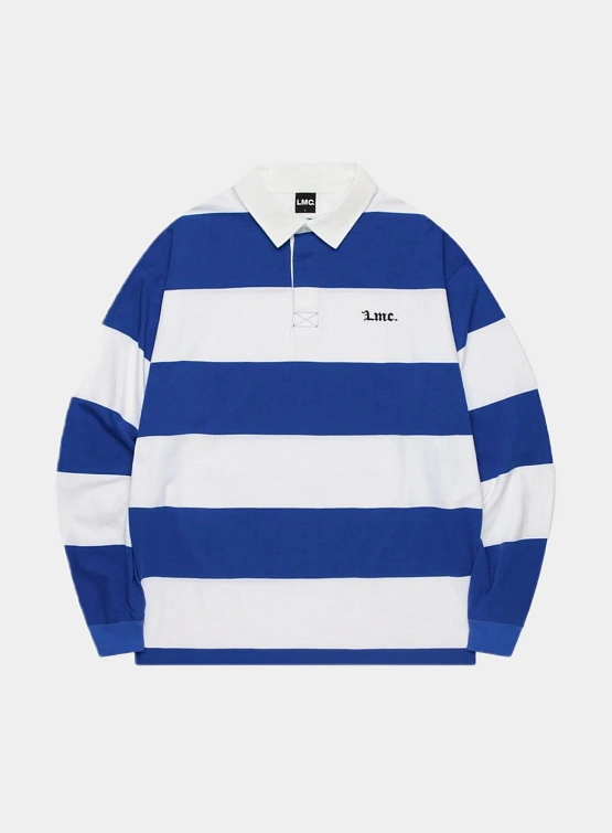 Поло LMC Stripe Gothic Name Rugby Shirt Blue