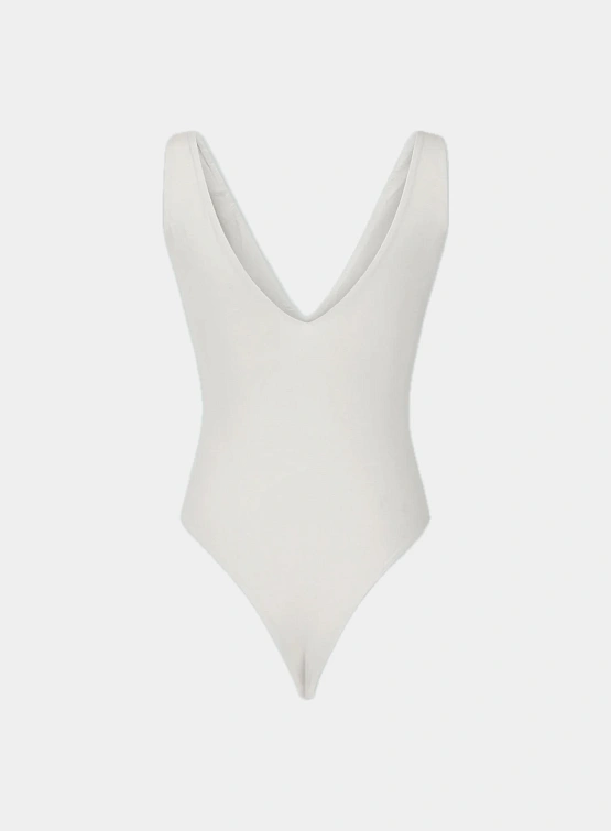 Женское боди entire studios V Bodysuit Neck Creamer