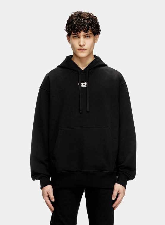 Худи Diesel S-Macs-Hood-Od Felpa Black