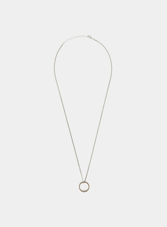 Ожерелье MM6 Maison Margiela Number Logo Ring Necklace
