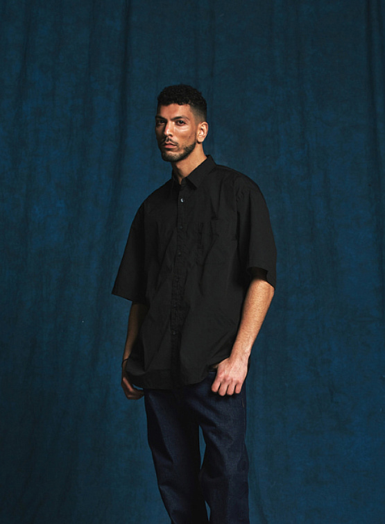 Рубашка FrizmWORKS OG Poplin Oversized Shirt Black