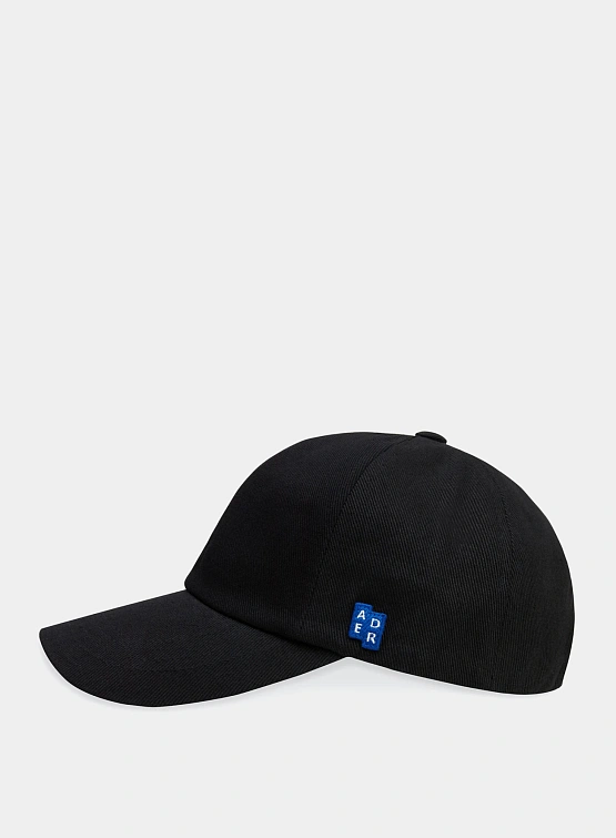 Кепка ADERERROR Sig; BL Tag Cap 03 Black