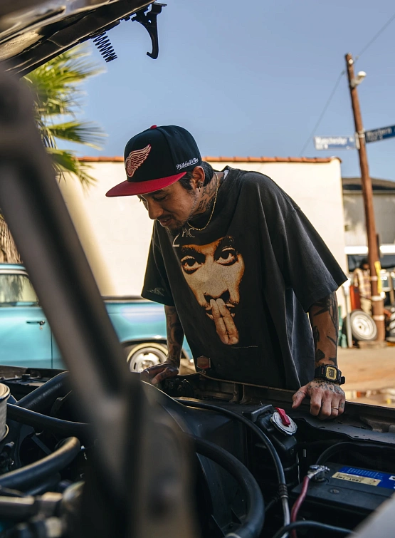 Футболка SAINT MXXXXXX 2Pac SS Tee Black