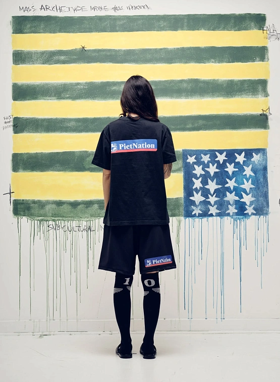 Футболка PIET Nation Black