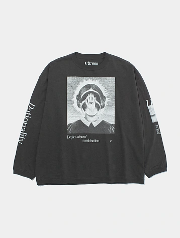 Лонгслив F/CE. Hidden Identity BY M.Enomoto Type-A Charcoal