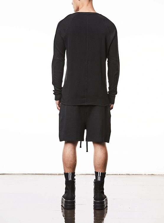 Лонгслив thom/krom M TS 844 Black