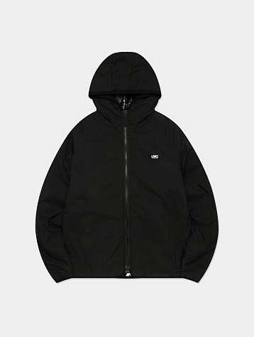 Двусторонняя флисовая куртка LMC Italic Jqd Boa Fleece Rvsb Hooded Jacket Black