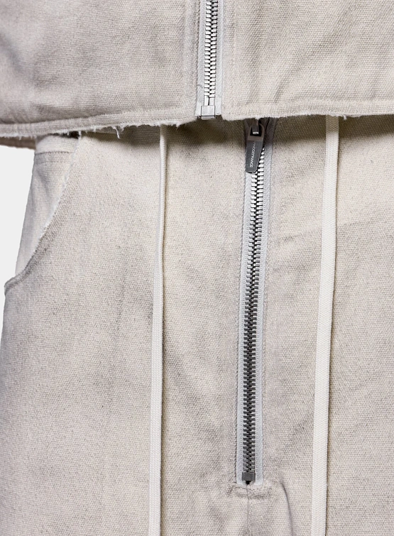 Брюки ARNODEFRANCE Dirty Biker Pants White