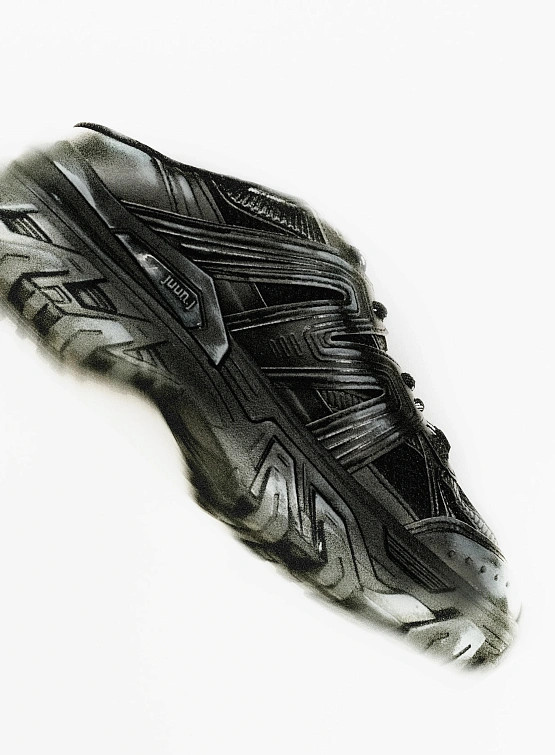 Мюли JUUN.J Synthetic Leather Trainer Mule Shoes Black