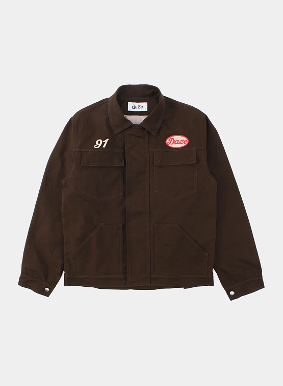 Овершот Daze Riders Work Jacket Brown