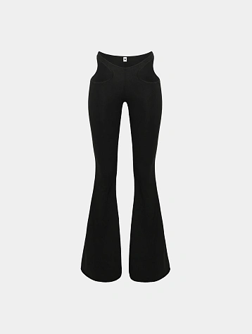 Женские леггинсы XSAI Holey Dusty Black