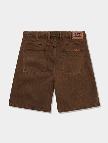 Шорты Butter Goods Web Denim Brown