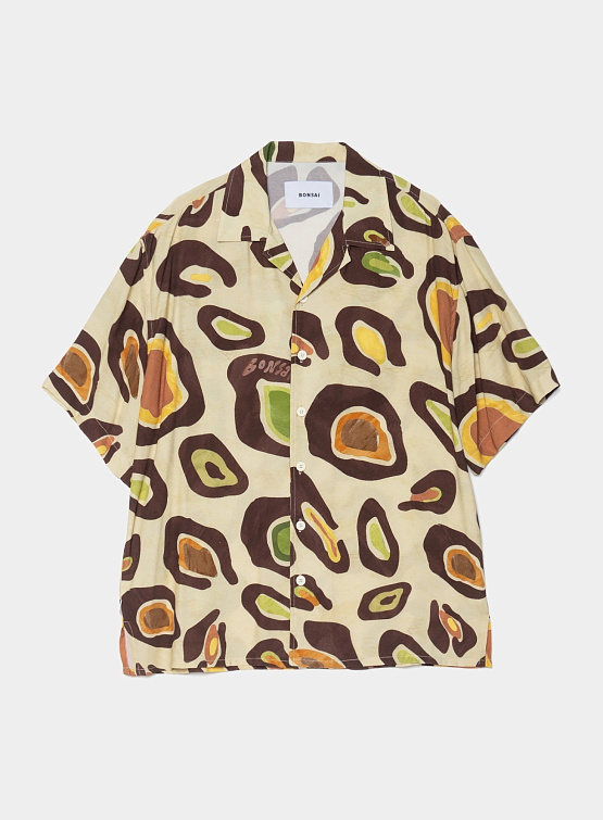 Рубашка BONSAI Oversize Bowling Shirt Graphic