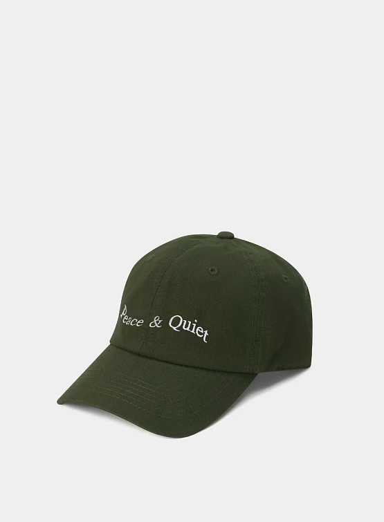 Кепка MUSEUM OF PEACE & QUIET Wordmark Olive