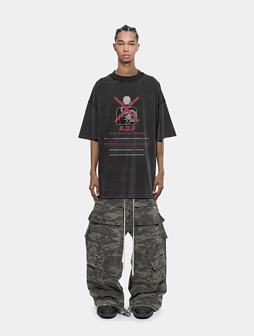 Футболка ARNODEFRANCE Forbidden Washed Black