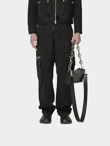 Брюки Han Kjøbenhavn Cargo Trousers Black