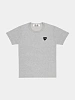 Футболка Comme des Garçons PLAY Black Heart Grey