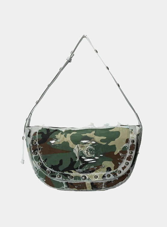 Сумка Thug Club Burnt Bio Army Messenger Bag Multi