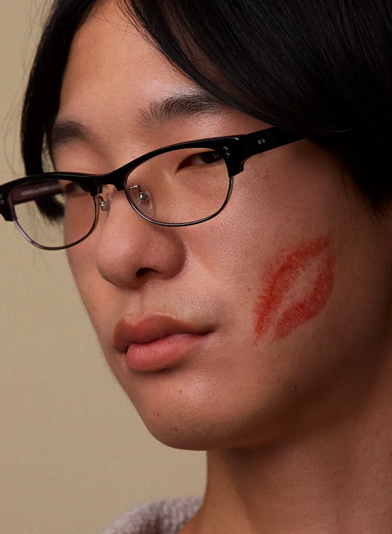 Очки Bonnie Clyde Closed Caption Black & Clear Lens