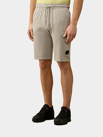 Шорты C.P. Company Pocket Lens Sweat Drizzle Grey