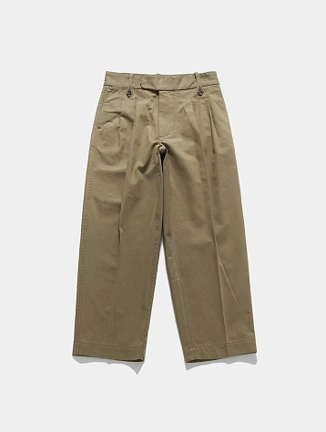 Брюки EASTLOGUE Gent Pleat Pants Sand