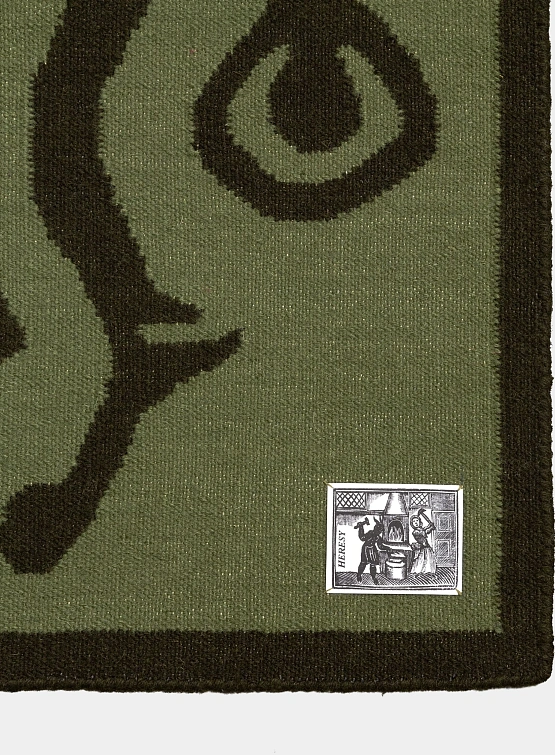 Ковер Heresy Carvings Rug Green/Black