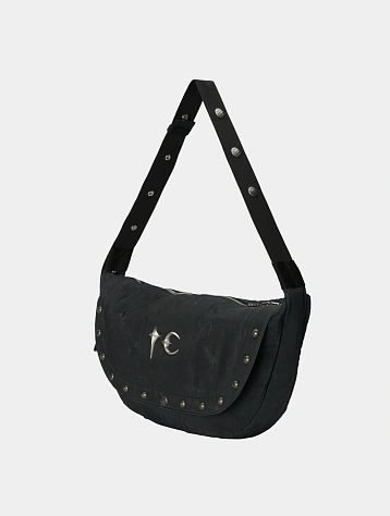 Сумка Thug Club Scarred Bio Army Messenger Bag Black