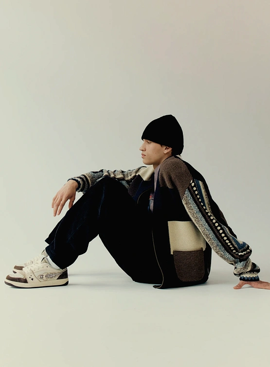 Шапка YESEYESEE Short Cascade Beanie Black