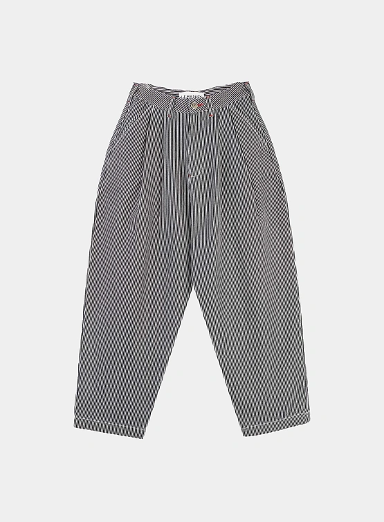 Женские брюки LF Markey Mega Slacks Indigo Stripe