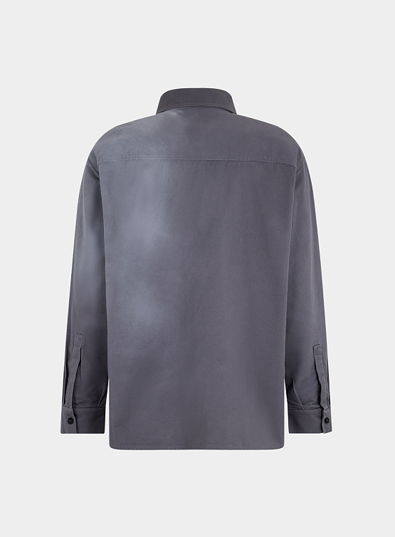 Овершот A-COLD-WALL* Oxidise Overshirt Grey