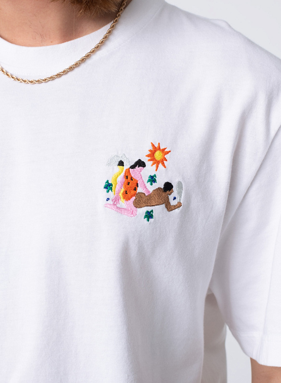 Футболка Carne Bollente Yabba-Dabba-Do Me White