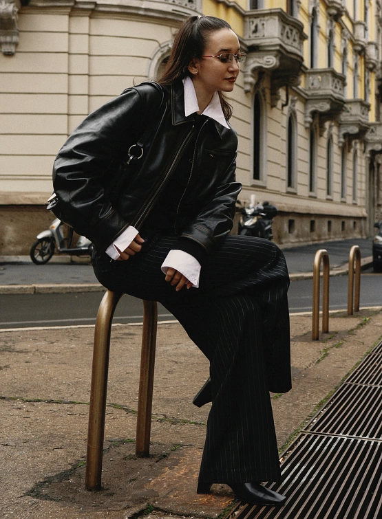 Женские сапоги Coperni Low Bridge Stretch Black